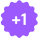 +1